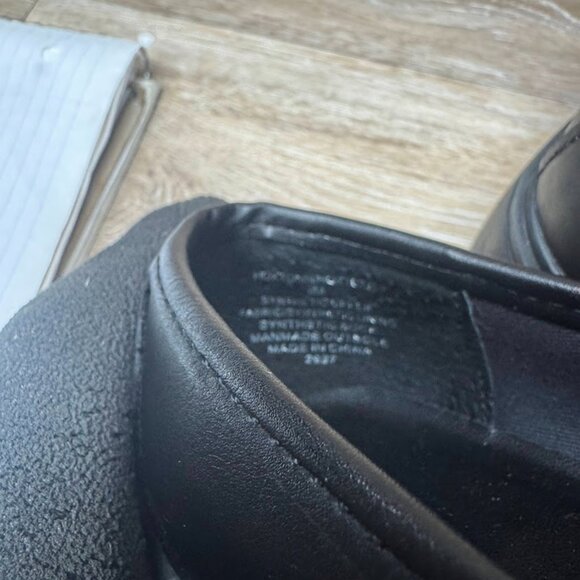 Madden Girl Hoxtonn Black Block Heel Platform Loafers Women's Size 9 - Picture 4 of 6